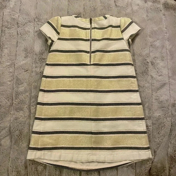 Gap Blue and Gold Sparkle Dress Size 4 Years - Picture 3 of 5